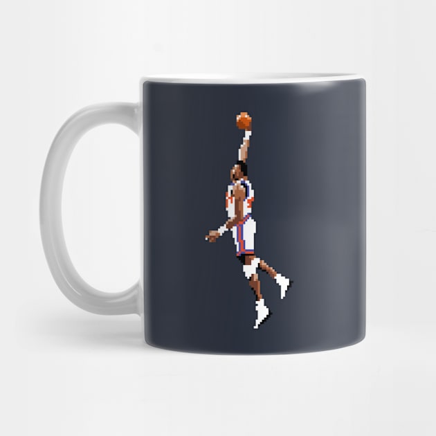 Patrick Ewing Pixel Dunk by qiangdade